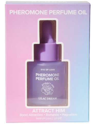 Parfémovaný olej s feromony pro ženy Lilac Dream , Eye of Love (20 ml)