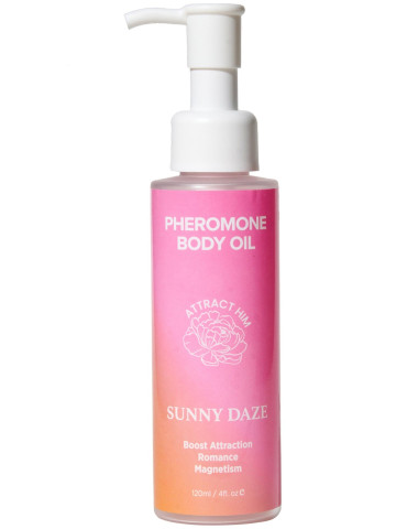 Tělový olej s feromony pro ženy Sunny Daze , Eye of Love (120 ml)