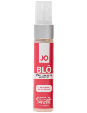 Gel na orální sex BLŌ Strawberry Lemonade , System JO (30 ml)