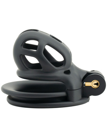 Plastová klec na penis Penis Prison X,Short Black , Hidden Desire