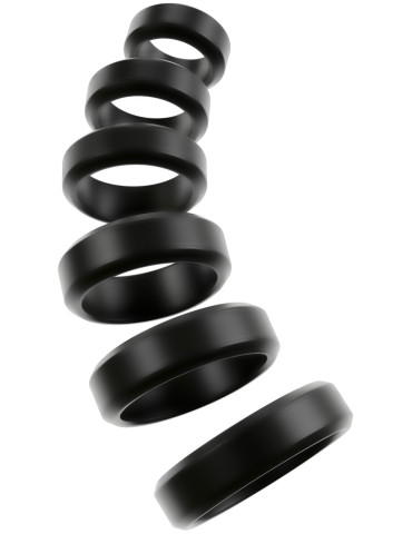 Set kroužků na penis a varlata Strong & Stretchy , You2Toys (6 ks)