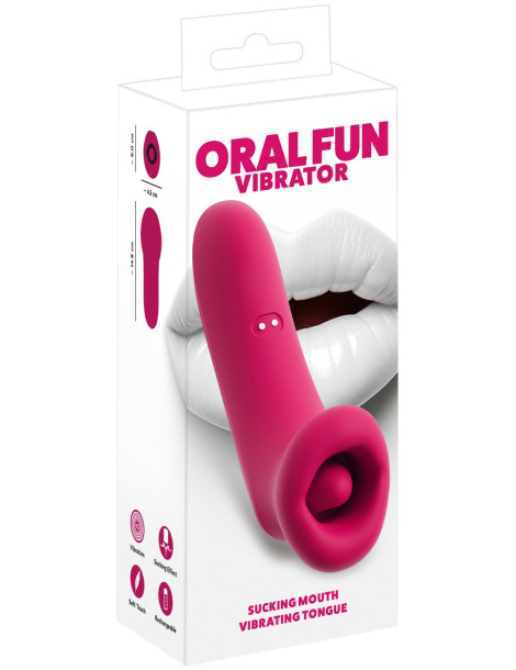 Sací stimulátor s vibračním jazýčkem Oral Fun , You2Toys